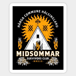 Midsommar Survival Club - Scary Horror - Summer Festival Magnet